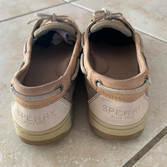 Women’s Sperry Angelfish Boat Shoes in Linen/Oat - Picture 2 of 4